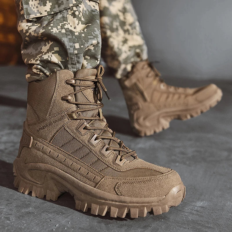 Wear-resistant ankle boots for hunting and walking