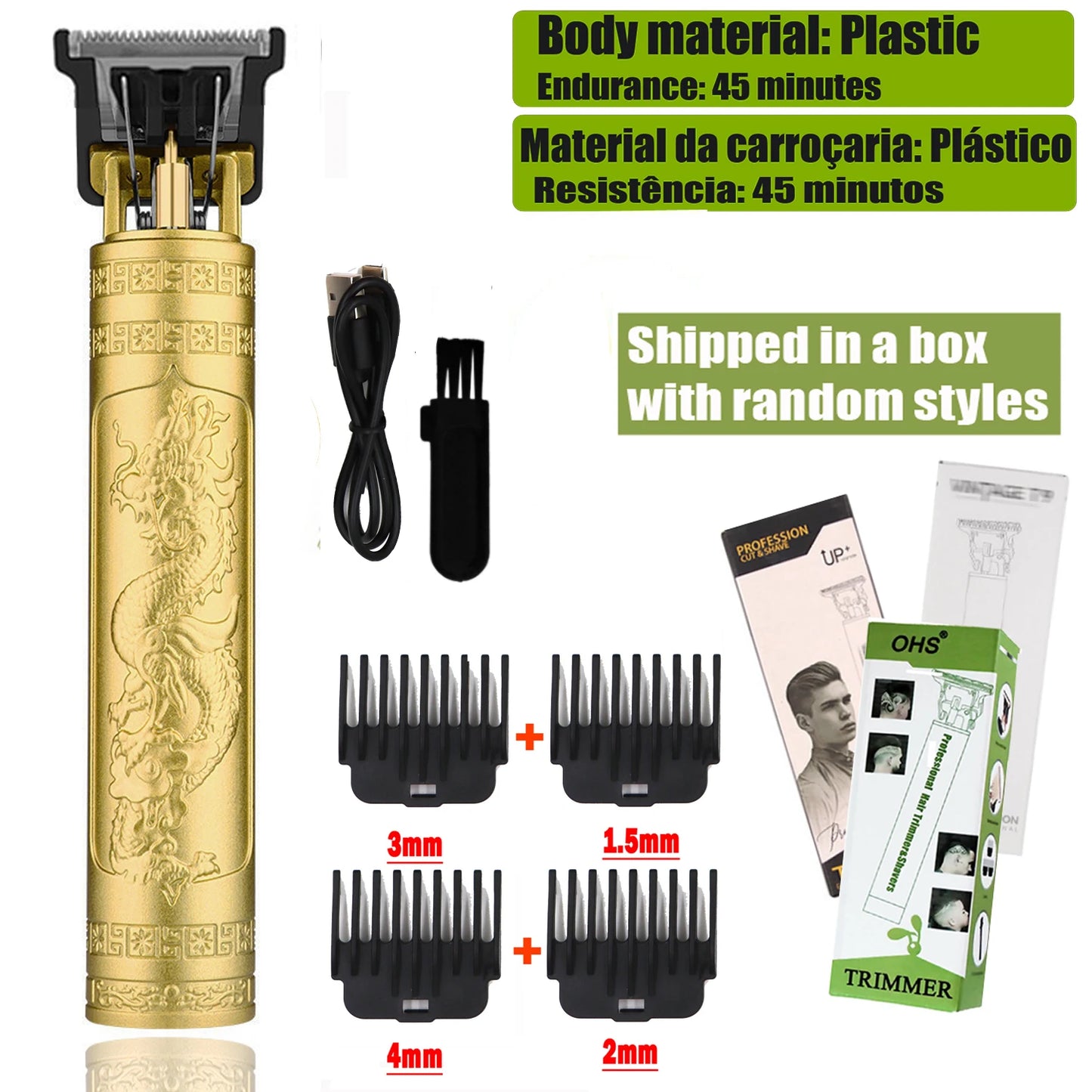 T9 Cordless Electric Hair Trimmer