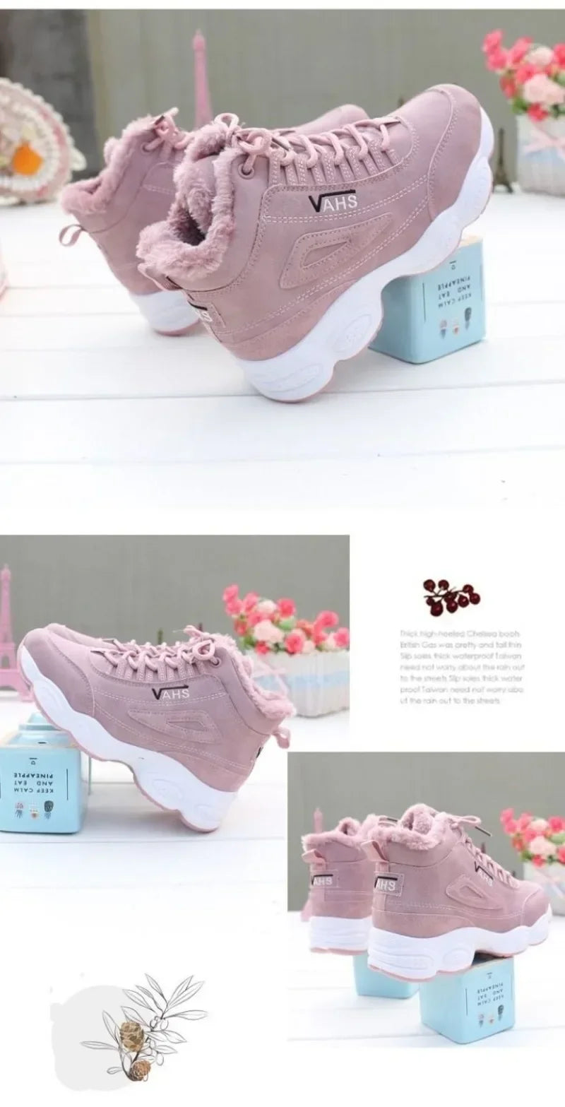 Thick Sole Sports Shoes – Cozy Student Footwear