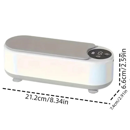 Ultrasonic cleaning gadget—perfect for contacts, glasses, and accessories