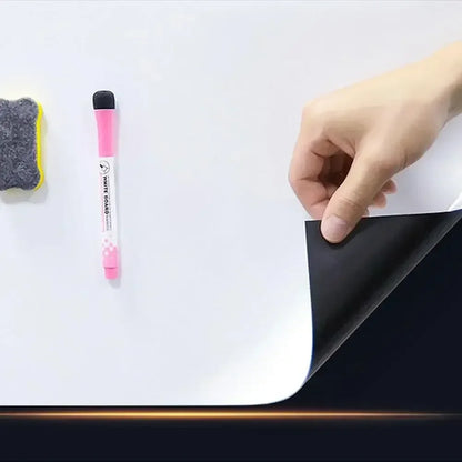 Magnetic dry erase board for fridge—perfect for reminders and memos