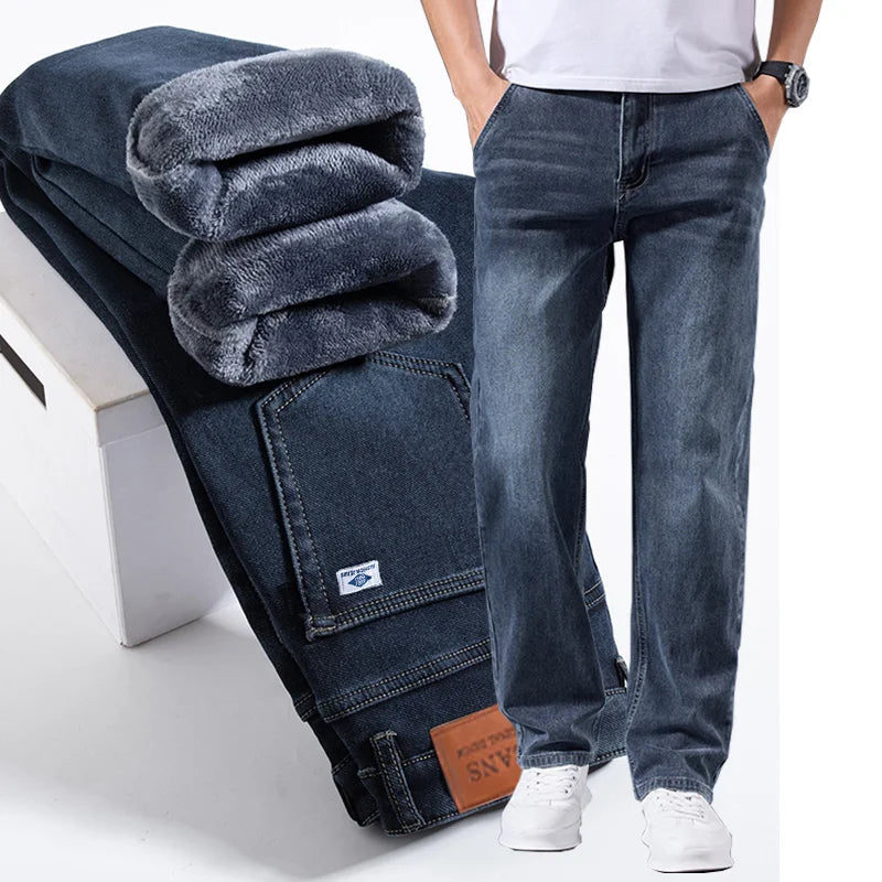 Men’s autumn/winter sport jogger pants, loose fit