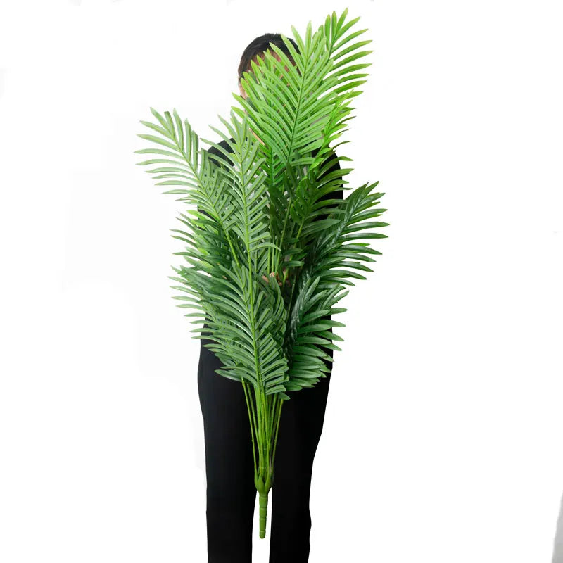 Tropical-style artificial tree—perfect for living room or patio décor