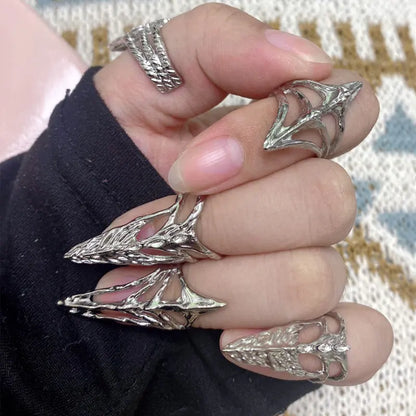 Punk Fingertip Ring – Unique Party Jewelry for Women