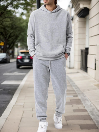 Men’s summer cargo shorts, durable & comfy-2-piece hoodie & jogger outfit