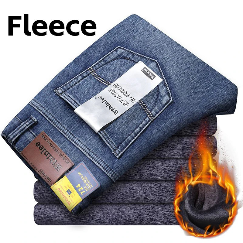 Classic blue & black fashion jeans for men