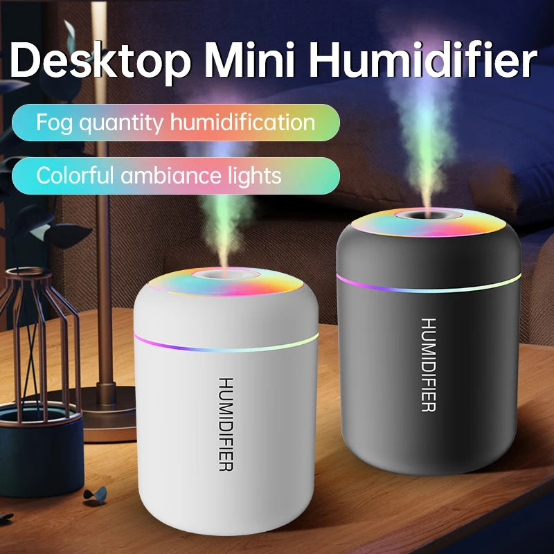 180ML Mini Air Humidifier USB Electric Aroma Diffuser Essential Oil Purifier