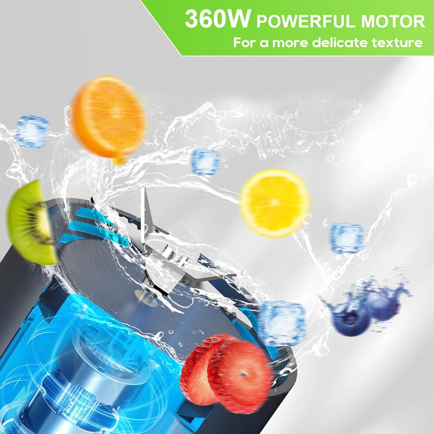 Outdoor-friendly blender cup—compact and multifunctional