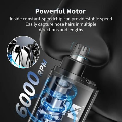Portable mini electric hair clipper for men