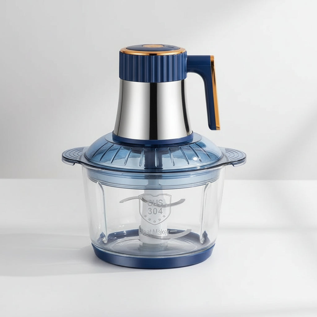 5L Stainless Steel Electric Meat Grinder – Multifunctional Food Processor