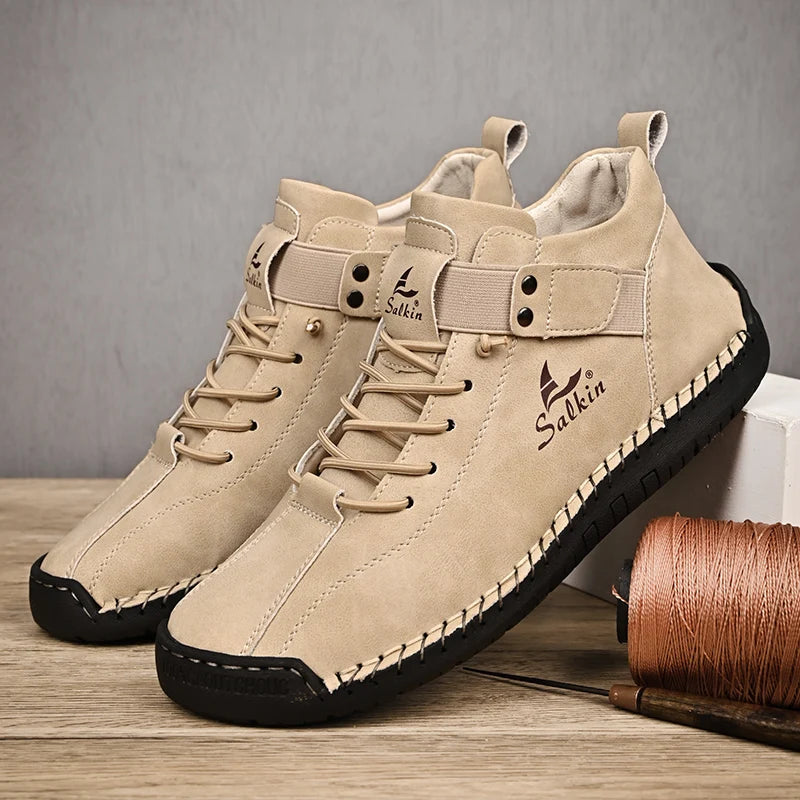 Breathable sneakers and ankle boots for men
