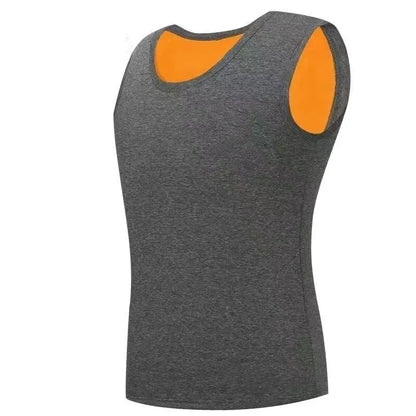 Comfortable shaping male vest for cold weather