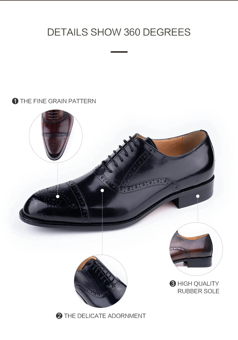 Handmade formal shoes for office, wedding, and parties