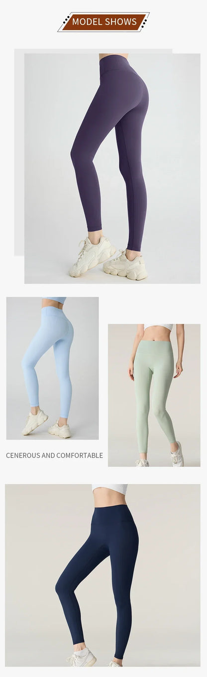 Trendy summer yoga and sports leggings