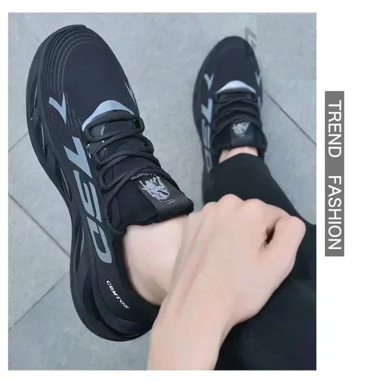 Men’s breathable mesh summer running shoes