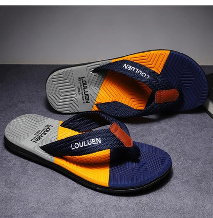 Men’s high-quality summer flip flops