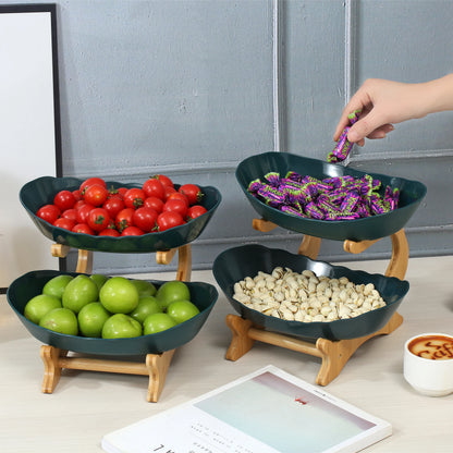 Modern plastic dessert stand for fruits, candy, and treats