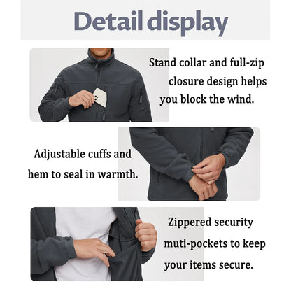 Men’s cotton-padded winter vest with stand collar