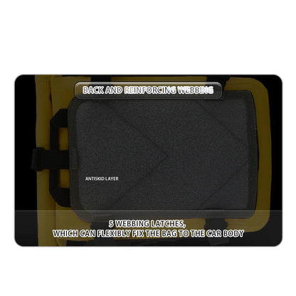 Compact protective bag for motorcycle maintenance gear