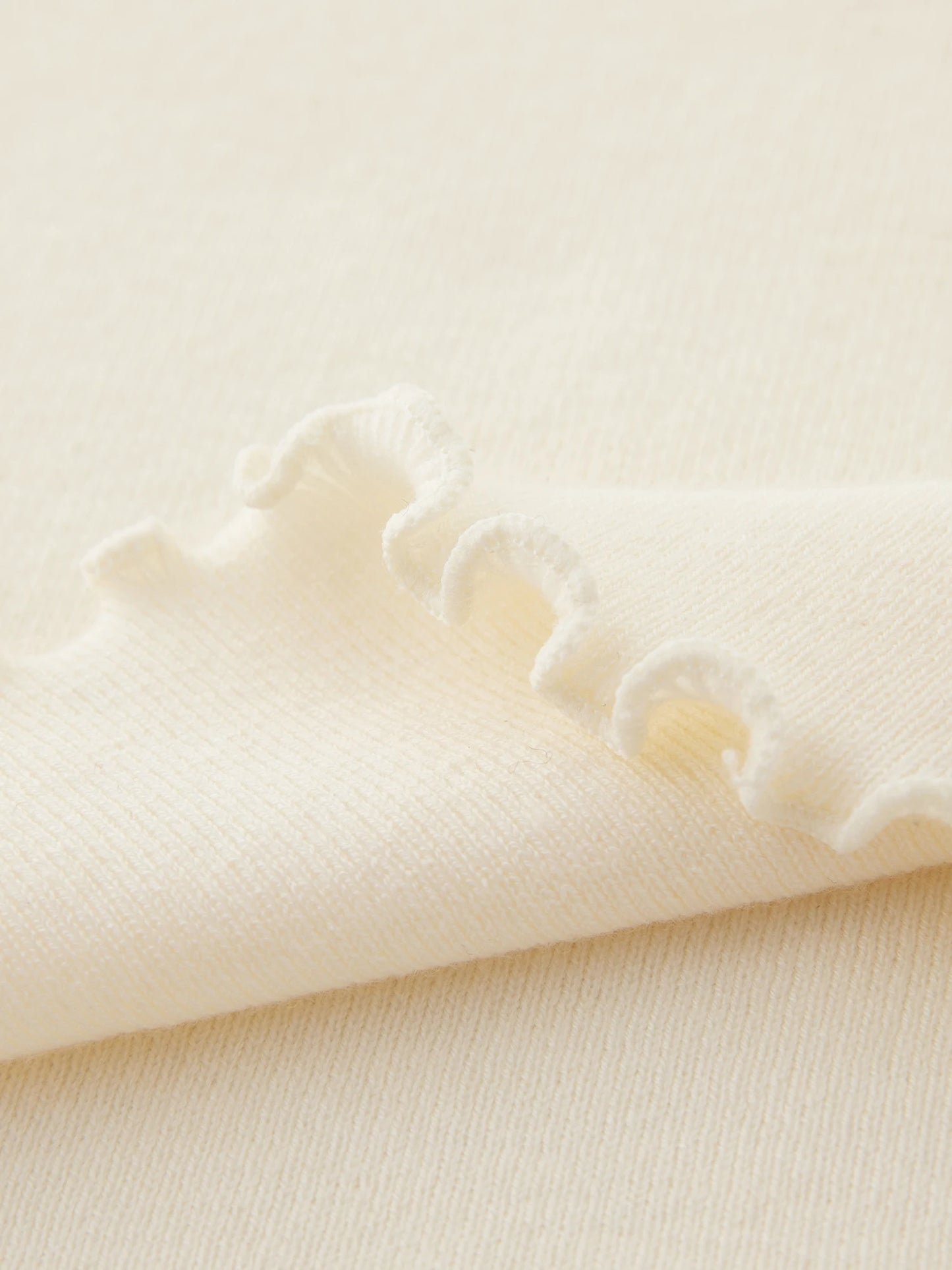 Women’s petite half-high collar embroidered knit sweater