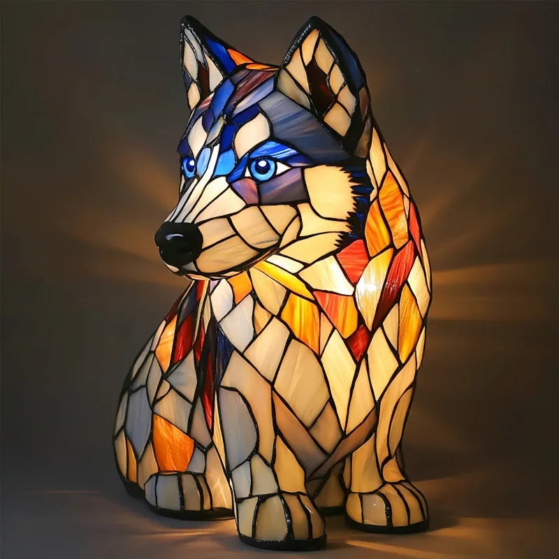 Fun & Artistic Dog-Shaped Decorative Night Light