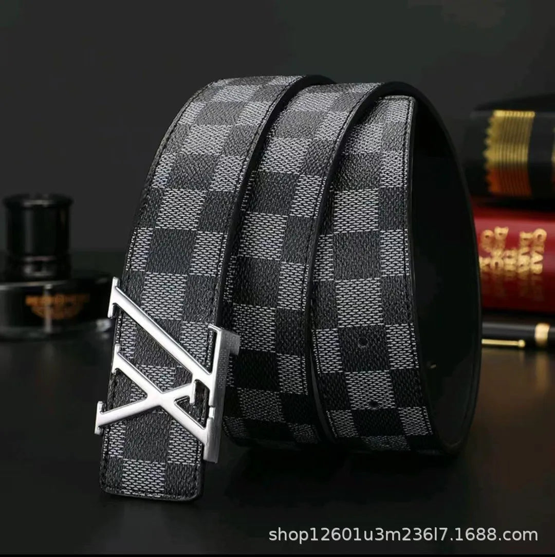 Genuine cowhide business and casual waistband