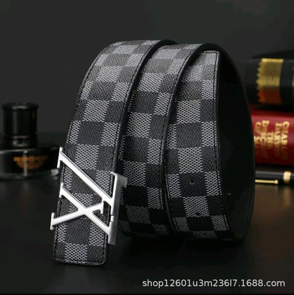 Genuine cowhide business and casual waistband