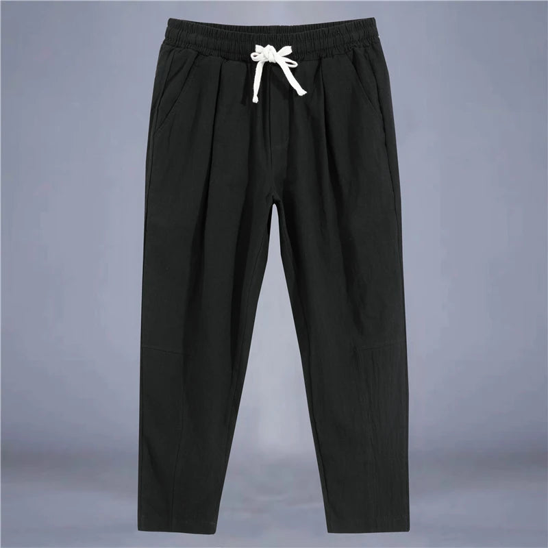 porty jogger pants with a loose fit and clean solid design