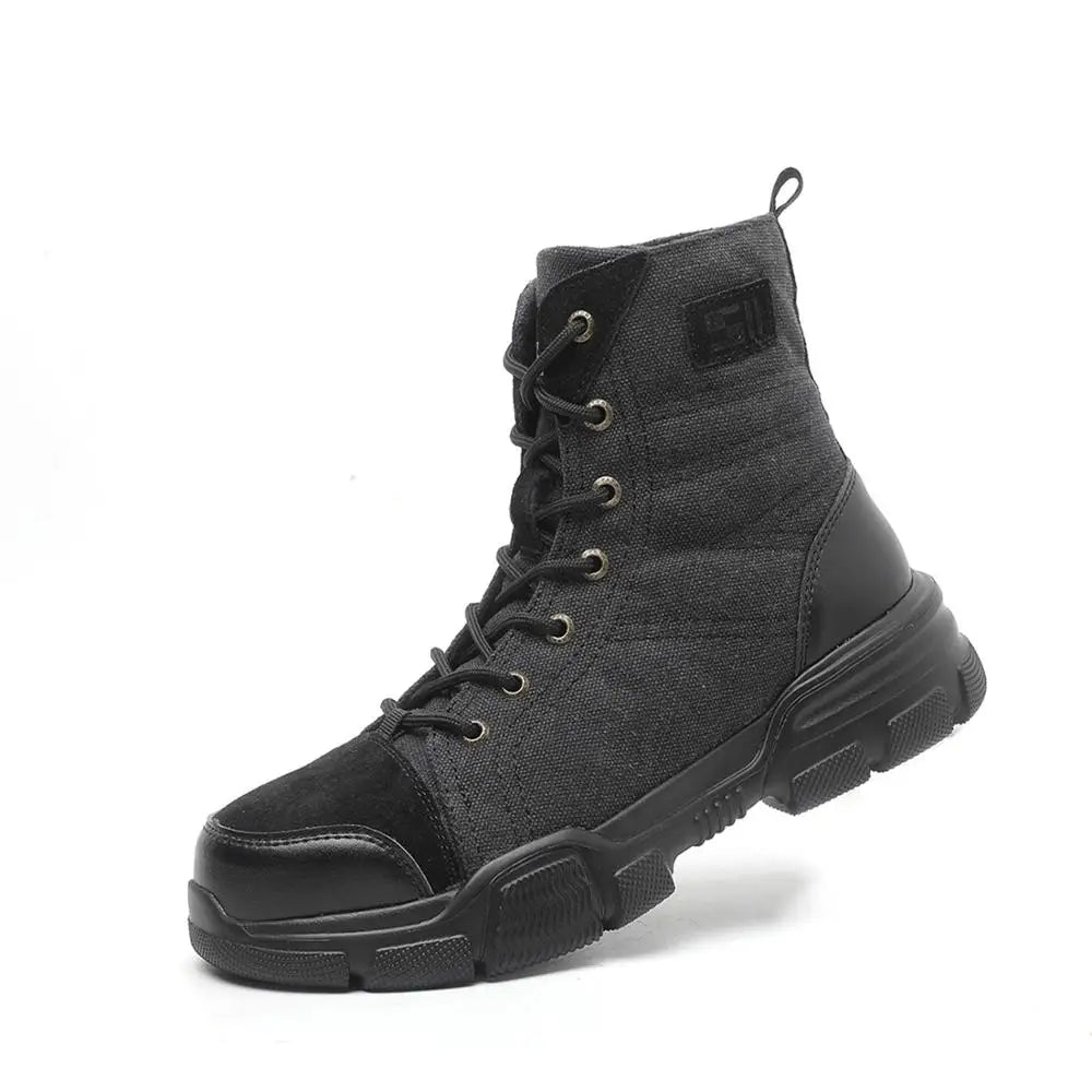 SUADEX Steel Toe Work Boots for Men — Indestructible Safety Boots