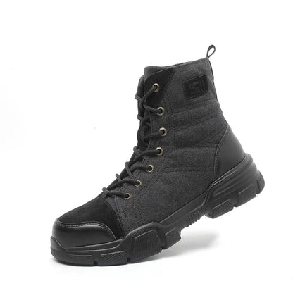 SUADEX Steel Toe Work Boots for Men — Indestructible Safety Boots