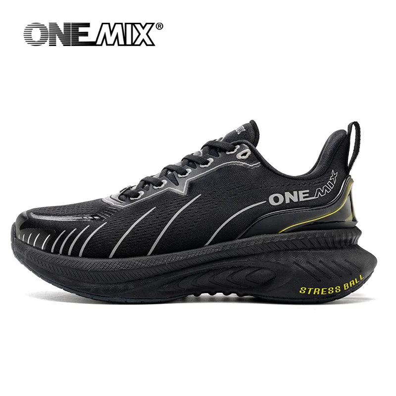 ONEMIX Cushion Running Shoes – Men & Women, Heavy Runner Friendly