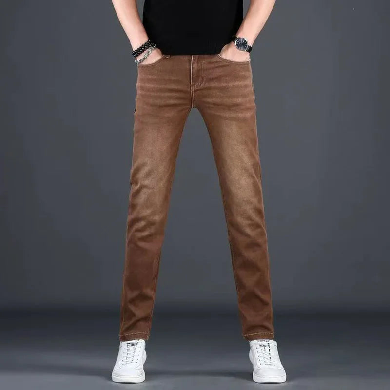 Trendy slim denim—easy to match, perfect for daily wear