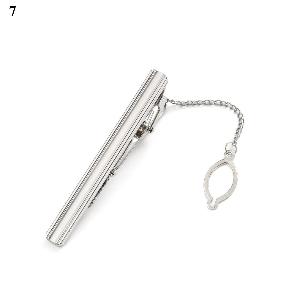 Elegant crystal tie bar for gentleman’s accessories