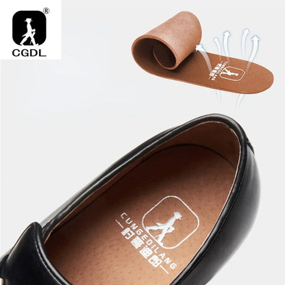 Classic high-quality leather men’s loafers