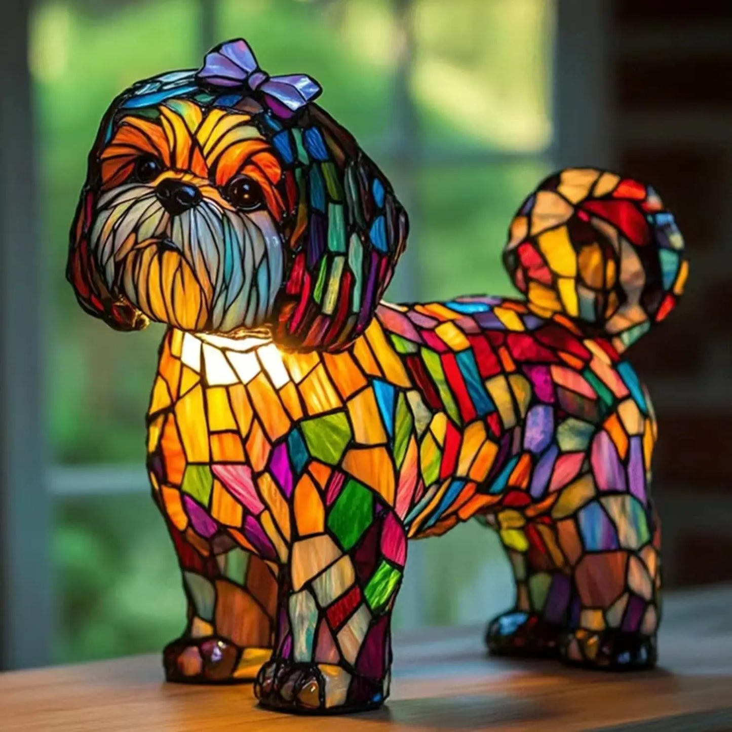 Fun & Artistic Dog-Shaped Decorative Night Light