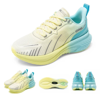 Air-cushion trainers for outdoor sports and jogging