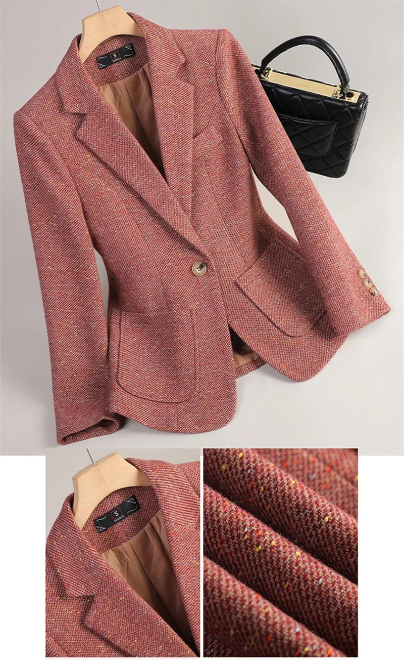 Autumn/winter office coat for ladies