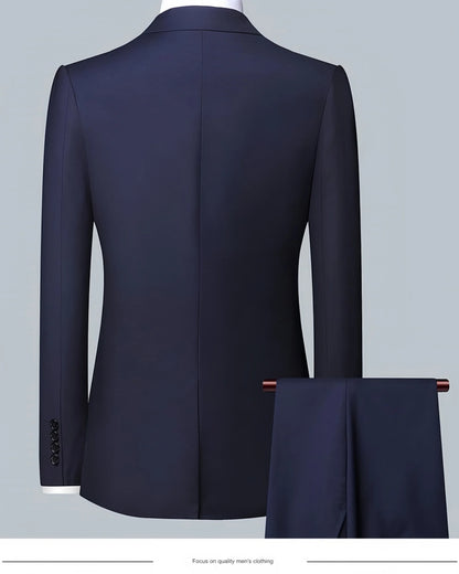 Elegant groomsmen suit jacket, vest & pants