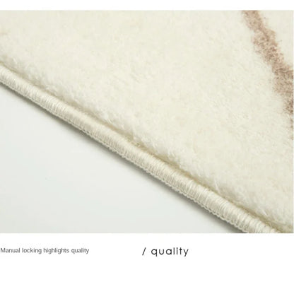 Plush, fluffy area rug—luxurious and soft for your living room, bedroom, or lounge