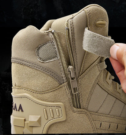 Wear-resistant ankle boots for hunting and walking