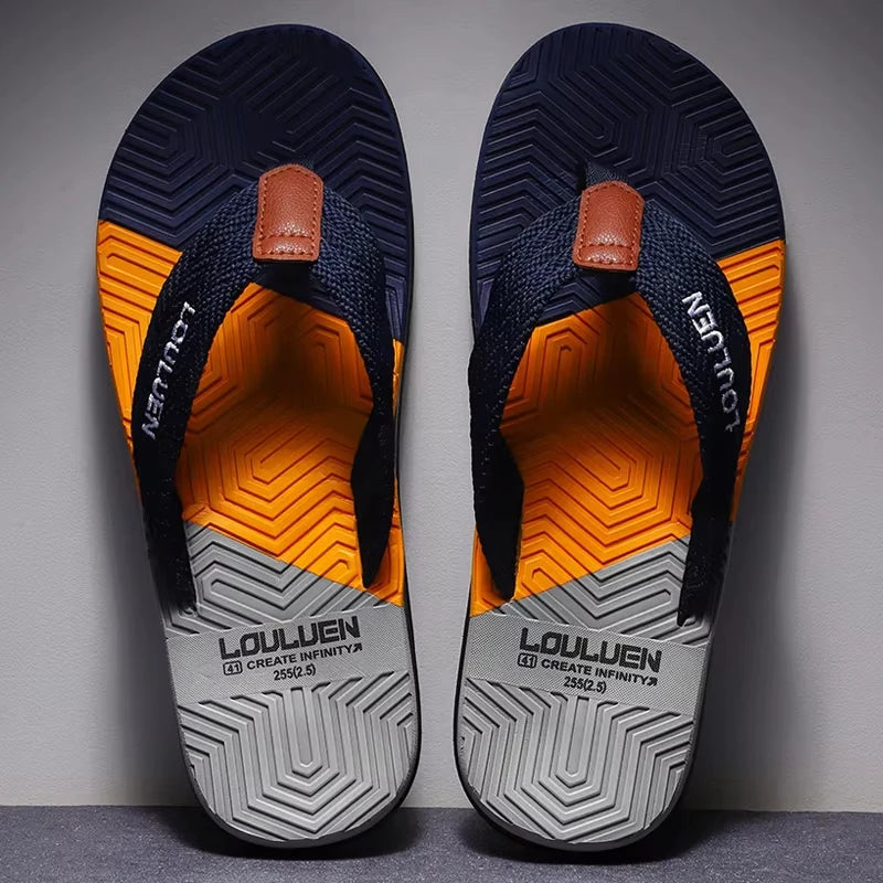 Men’s high-quality summer flip flops