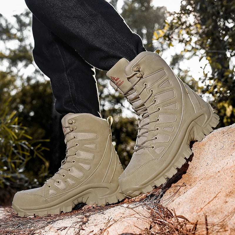 Men’s ultralight breathable mesh tactical boots