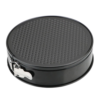 Removable-bottom round cake pan—non-stick carbon steel bakeware