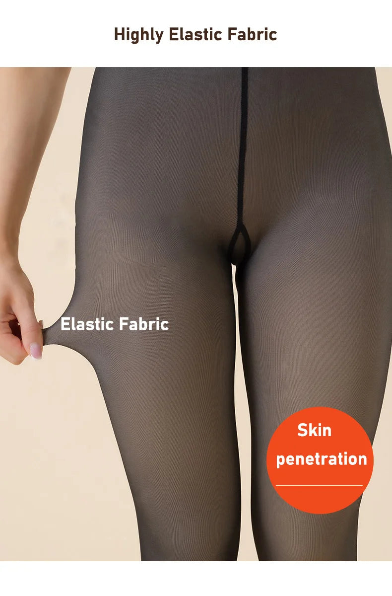 Fleece Thermal Leggings – High Waist, Cozy & Stretch