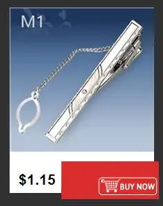 Elegant crystal tie bar for gentleman’s accessories