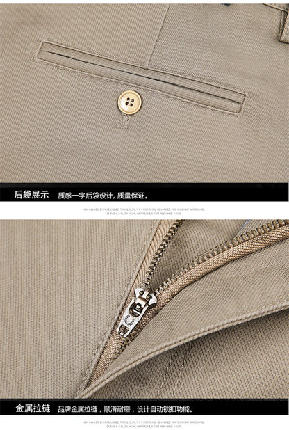 Luxury business casual suit pants, regular fit