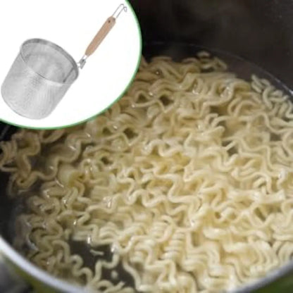 201 stainless steel fine mesh strainer with ergonomic handle