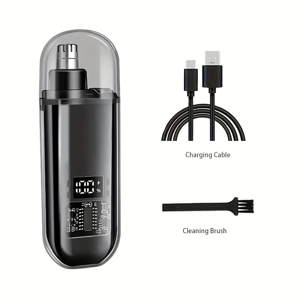 Portable mini electric hair clipper for men