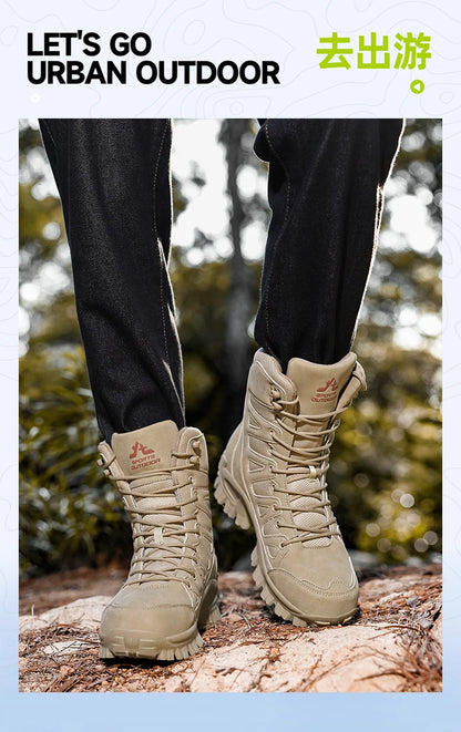 Men’s ultralight breathable mesh tactical boots