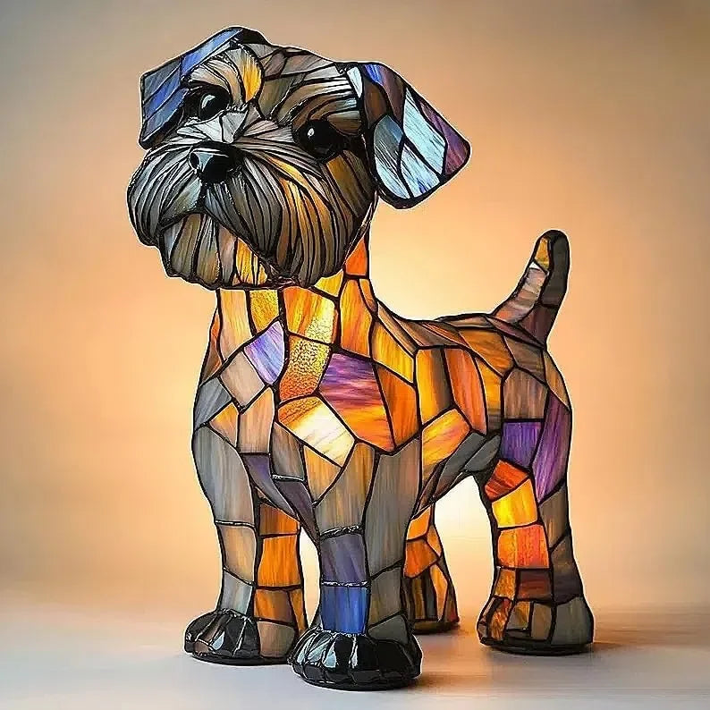 Fun & Artistic Dog-Shaped Decorative Night Light